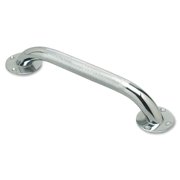 Medline 12" Knurled Bath Grab Bar, Bath Handle for Shower or Tub