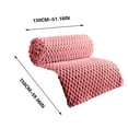 thumbnail image 3 of Dvumao Soft Blanket, Flannel Blanket Solid Color Multifunctional Cover Blanket, Mom Gifts, 3 of 9
