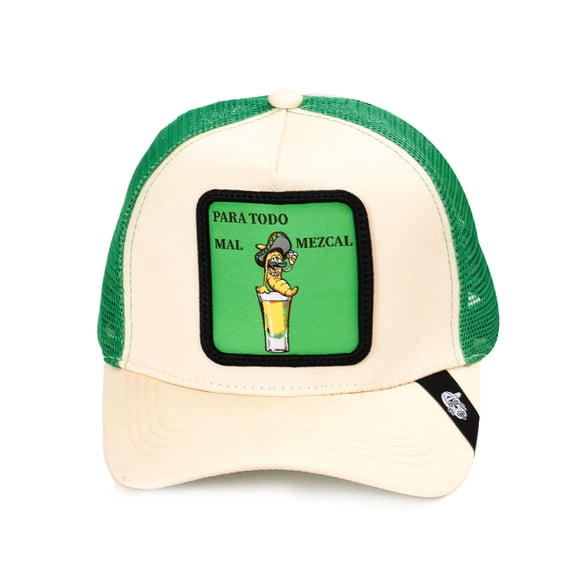 Gorra curva con malla Pook Para Todo Mal Mezcal