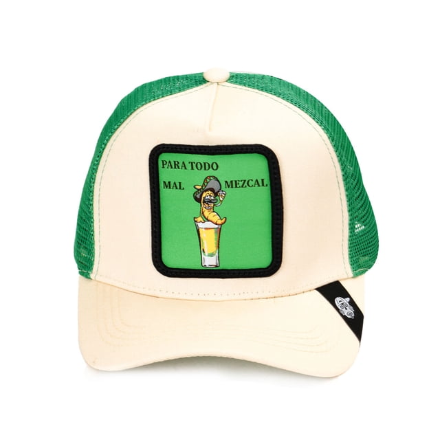 Gorra curva con malla Pook Para Todo Mal Mezcal