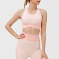 thumbnail image 3 of Deportivo Mujer con Copa Acolchada, Bra Deporte sin Costuras /Fitness/Run/Ejercicio - Rosa S DYNWAVEMX Sujetador deportivo sin costuras, 3 of 8