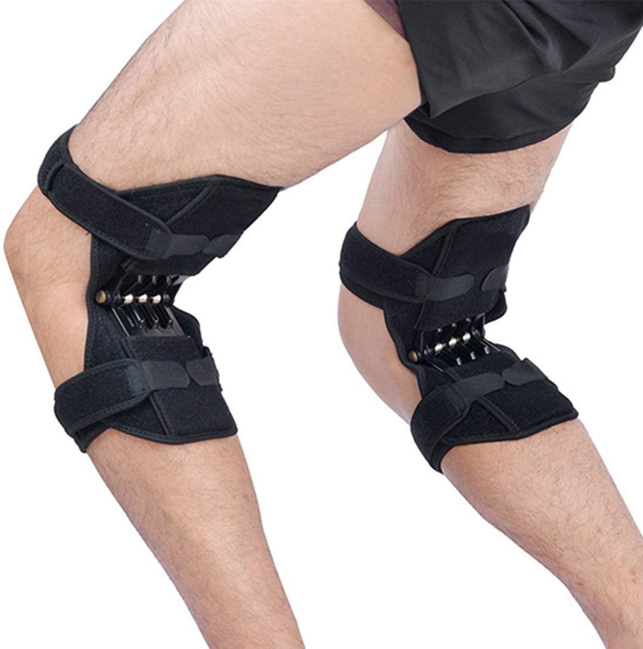 Spring Force Knee Booster Power Lift rodilleras de apoyo par Spring Force Knee Booster Power Lift rodilleras de apoyo par