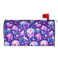 thumbnail image 2 of Haiem colorful mushroom Skull rainbow Mailbox Covers Magnetic ,Mailbox Wraps Post Letter Box Cover for Holiday Garden Yard Decor-25.5x21 in, 2 of 9