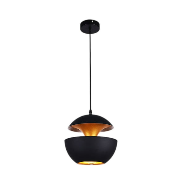 DOLITY Adjustable Pendant Light Personalized Energy-Saving Nordic Hanging Fixture black