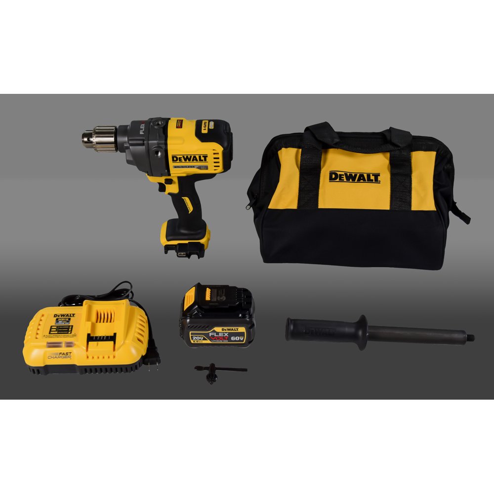 Dewalt DCD130T1 60V MAX 1/2 in. Mixer/Drill with EClutch System Kit