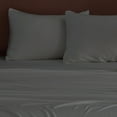 thumbnail image 3 of Gogreen 4PC Bamboo Cal King Sheet Set, Deep Pocket Fit 16", Breathable Super Soft Luxury Hotel Style Home Decor Cal King Sheet Set, Gift for Women, Men - 2 Pillowcases, 1 Flat Sheet, 1 Fitted Sheet, 3 of 9