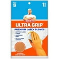 Mr. Clean Small Ultra Grip Household Latex Gloves with Grippers and