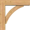 thumbnail image 3 of Ekena Millwork 7 1/2"W x 32"D x 32"H Thorton Block Smooth Bracket w/ Offset Brace, Western Red Cedar, 3 of 25