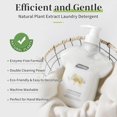 thumbnail image 2 of Wool & Silk Laundry Detergent Delicate Laundry Detergent Double Concentrated, Botanical Formula Safe for Wool, Cashmere, Silk, Sheepskin Mild and Enzyme Free Gentle Hand & Machine Wash – 18.6 Fl Oz, 2 of 5