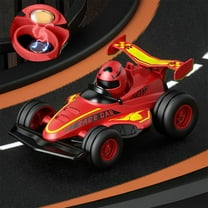 Magnetic Racing Car, Powered Toy Vehicle with Energy Storage, Simulation Mini Racing Car for Kids, Pullback Action and Magnetic Helmet Toy, Fun Racing Game for Boys and Girls