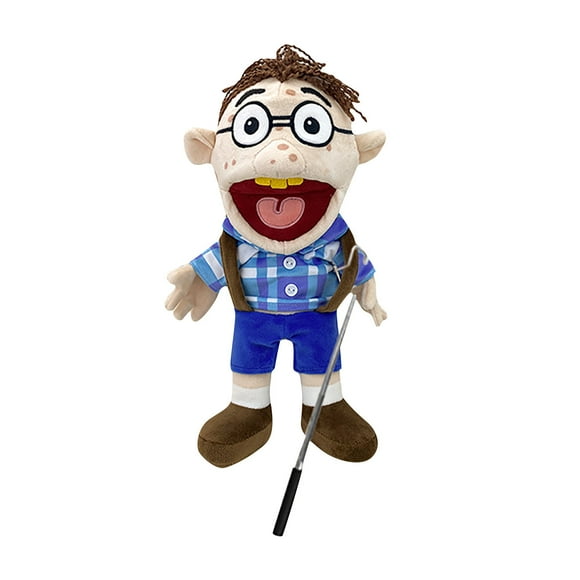 15.7" Jeffy Puppet SML Toys, Jeffy Puppets Sml Toy, Mischievous Funny Puppets Toy, for Children Boys Girls Jeffy Role-Playing, for Kids Ages 0-4 Jeffy (40cm)