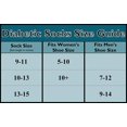 thumbnail image 4 of Goyoma Diabetic Socks Men's & Women Crew Cotton Style,Breathable Cotton - Loose Fitting Design,3,6,12 Pairs Lot,Black/White/Gray Color,Size:9/13, 4 of 4