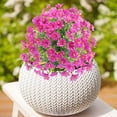thumbnail image 4 of Artificial Flowers with Ground Spikes for Outdoor - UV-Resistant Fake Plants, No Fade Faux Plants for Porch, Garden, Yard & Patio Decor, 4 of 9