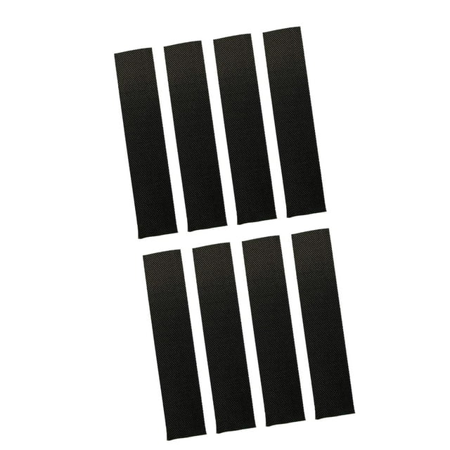 jifeng 8 Pcs Ruban de Cheminée Résistant aux Hautes Températures Bande de Joint Résistant à la Chaleur 10cmx5cm