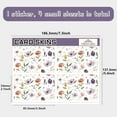thumbnail image 2 of Credit Card Skin Debit Card Skin Debit Card Stickers Cover No Bubble Slim Small Chip Personalized Bank Card Protecting Decals Scratchproof Removable Transportation Card Flowers 7.3x5.4Inch, 2 of 8