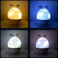 thumbnail image 2 of Proyector de luz nocturna para bebés, luz nocturna LED para niños, lámpara de luz y música con rotación de 360 grados con 8 temas de música y 6 películas, proyector de estrellas con control, 2 of 5