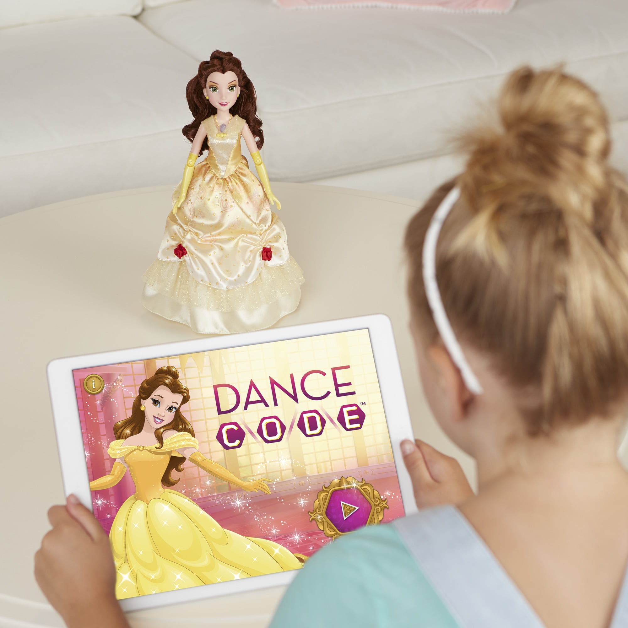 Dance Code Featuring Disney Princess Belle, 100+ Phrases And Plays 7 Songs