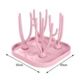 thumbnail image 4 of Estante De Secado De Biberones De Plástico Desmontable, Escurridor De Biberones, Estante De Secado, Taza De Alimentación, Chupete, Estante De Almacenamiento Para Pezones seitruly BA001248-02, 4 of 6