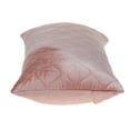 thumbnail image 4 of Tufted Diamond Pink Transitional Lumbar Pillow, 4 of 5