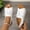 White, variant on Women Shoes Women's Lace Up Peep Toe Wedge Platform Sandals Summer Open Back Adjustable Strap Mules for Women Wide Width Large Sizes Soft Faux Leather Solid Color Non Slip Cushioned Insole Comfort