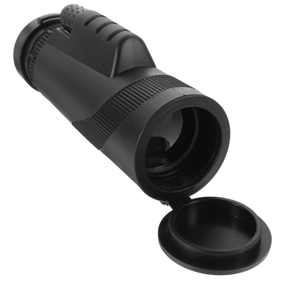 CTIRCHIU Compact Small Monocular Telescope with Black Soft Rubber PVC Coating, Lightweight and Portable for Outdoor Use