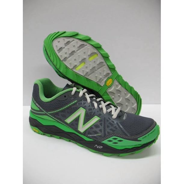 New Balance MT1210 v2 Trail Running Training Shoes Sneakers Gray Green Mens 9