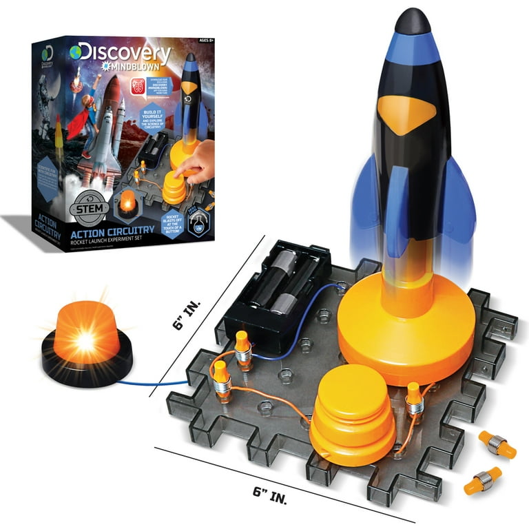 Discovery #Mindblown Action Circuitry Rocket Launch Experiment Kit