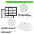 thumbnail image 4 of 1 Hepa +  2 Felt Filters for Shark Navigator Lift-Away ZU503AMZ, NV350, NV351, NV352, NV355, NV356, NV357,NV358,NV360, UV540, UV440, 4 of 6