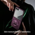 thumbnail image 2 of Decase Case for Samsung Galaxy Z Flip 6, Shockproof Magnetic 360° Rotating Kickstand Phone Case, Wireless Charging Supported,Winered, 2 of 11