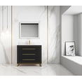 thumbnail image 5 of Alma Barsalona 48" Bathroom Vanity Dawn grey , Golden Brass Hardware, 5 of 13