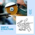 thumbnail image 3 of STRANDCHIC 10Set Silver Grinders Adapter for DIY Projects 4.5x1.7x1.7in, 3 of 3