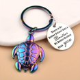 thumbnail image 1 of Five Color Turtle Awesome Keychain For Men, Creative Gift For Men, 1 of 5