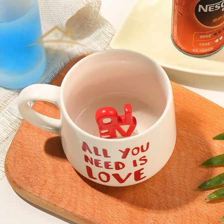 

Ceramic 3D Coffee Mug Cute Novelty Mug Cup Tea Cup 350ml Figural Animal inside Great Surprise Gift for Birthday Housewarming Room Decor Bar Holiday Party Christmas