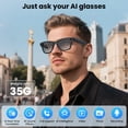 thumbnail image 2 of Gafas inteligentes Mingtawn AI con cámara 4K, llamadas por Bluetooth y lentes fotocromáticas, 2 of 7