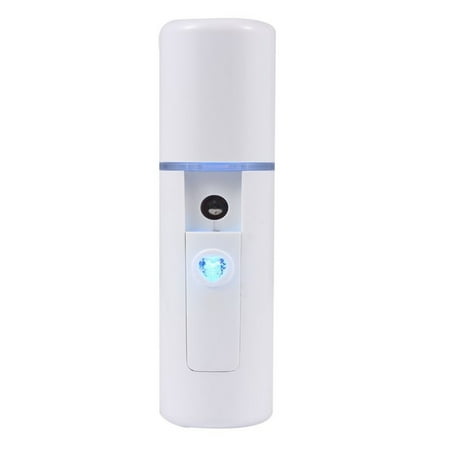 Hydrosol Facial Mist - Face Mists Facial Steamer Nano Mister Portable Nano Sprayer Beauty Spa (White)