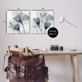 thumbnail image 3 of Stupell Industries Modern Fading Florals & Herbs 2pc Canvas Art Set, 17 x 17 each, by Albert Koetsier, 3 of 7