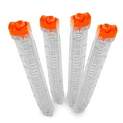 EKIND 4-Pack 12-Round Balls Magazine Clips for Nerf Rival Blaster , Compatible with Apollo XV-700, Zeus XV-1200, Atlas Gun (Transparent)