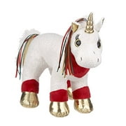 Ganz 10" Astra Standing Unicorn, White, Gold