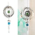 thumbnail image 3 of Colaxi Wind Stainless Decor Wind Chime Outdoor - Snowflake, 3 of 8