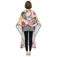 thumbnail image 7 of ZICANCN Hair Cutting Cape for Adults, Bright Floral Blossoms Blooms Cape Salon Barber Cape for Hair Stylist Shampoo Capes Waterproof, 55x66 Inches, 7 of 7