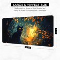 thumbnail image 2 of Desk Pad, 32" x 16" XXXL Extended Large Gaming Mouse Pad, Desktop Decor Desk Mat, Men Women Office Supplies and Accessories, Cute Anime Mouse Mat for Laptop & Keyboard, Romantic Universe, 2 of 6