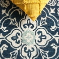 thumbnail image 6 of SAFAVIEH Roslyn Aleta Geometric Runner Rug, Navy/Light Blue, 2'3" x 10', 6 of 7