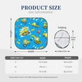thumbnail image 3 of Naloa Cute Car Cartoon 2 Piece Foldable Car Sun Shades, Car Windshield Sunshade, Front Window Sunshade for Car, Truck, SUV - Small, 3 of 7