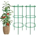 thumbnail image 3 of Patio Decor 6 Sets Plant Support Cages Plant Support Stakes Tomato Cage with Stakes for Vegetables Flowers Fruit Climbing Plant, 3 of 9