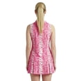 thumbnail image 2 of Birdie Bound Women's Gemma Sleeveless Print Golf Polo Shirt with UPF 30+, Sizes XS-XXL, 2 of 5