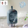thumbnail image 1 of Ventilador enfriador de aire evaporativo portátil, humidificador con tecnología de niebla de enfriamiento acuático, mini aire acondicionado personal de 3 velocidades, unidad recargable con luz nocturn, 1 of 5