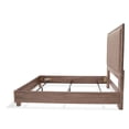 thumbnail image 4 of Michael Amini Hudson Ferry Eastern King Panel Bed - Autumn Brown, 4 of 9