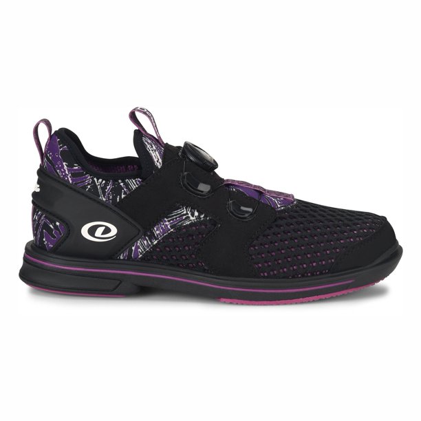 Dexter Bowling Shoes Dexter Womens Pro Boa Black Purple Bowling Shoes Walmart Com Walmart Com