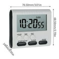thumbnail image 4 of Hour Minute Second Count Up Countdown Digital Kitchen Timer Big Digits Loud Alarm Magnetic Backing, 4 of 10