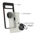 thumbnail image 3 of CoverON For Google Pixel 7 Case, Clear Back Ring Holder Kickstand Phone Cover, Black, 3 of 7